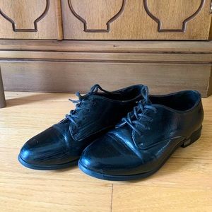 Aldo // Black Patent Oxfords